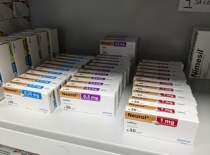   Neurol, Lexaurin, Rivotril, Hypnogen